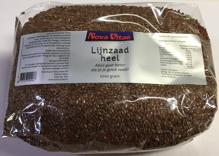 Lijnzaad heel-