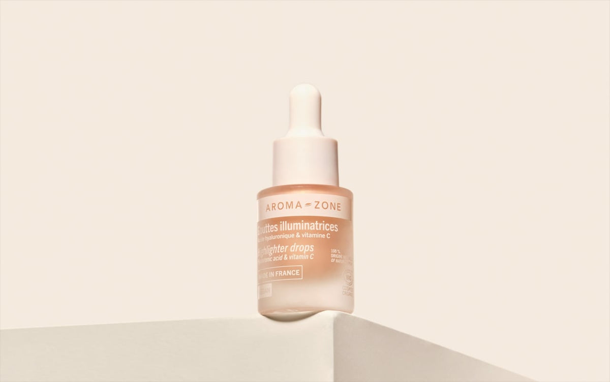 Gouttes illuminatrices Acide hyaluronique & Vitamine C