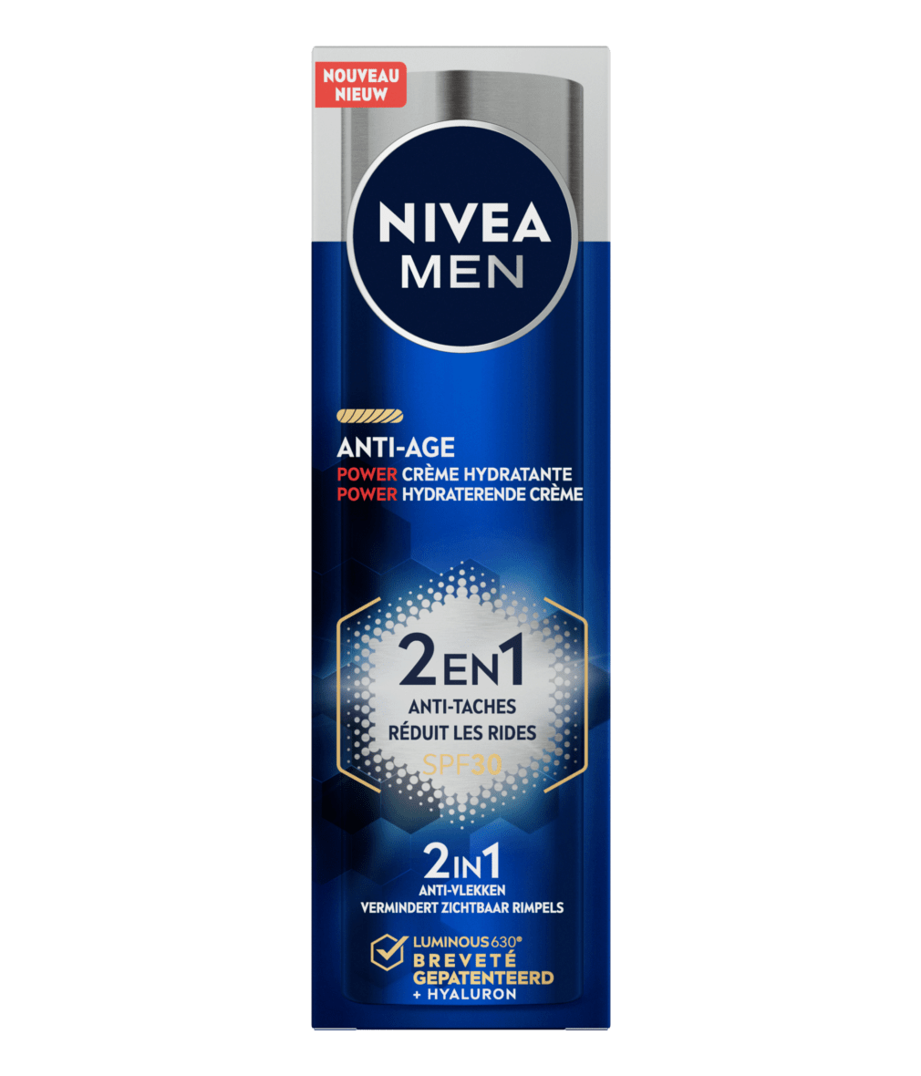 NIVEA MEN Anti-Age 2in1 Power Hydraterende Crème 50ml