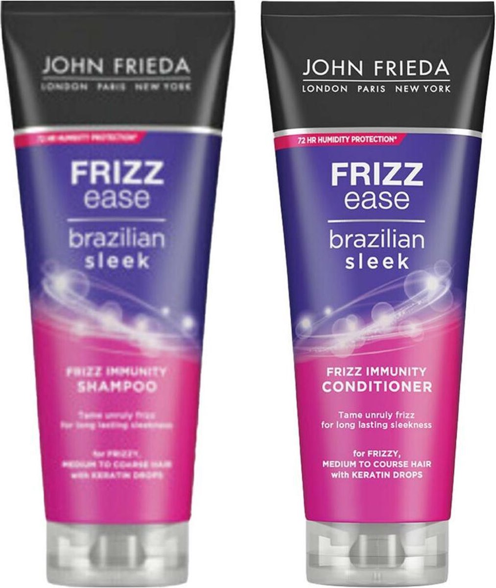 John Frieda Frizz Ease Brazillian Sleek Frizz Immunity Pakket