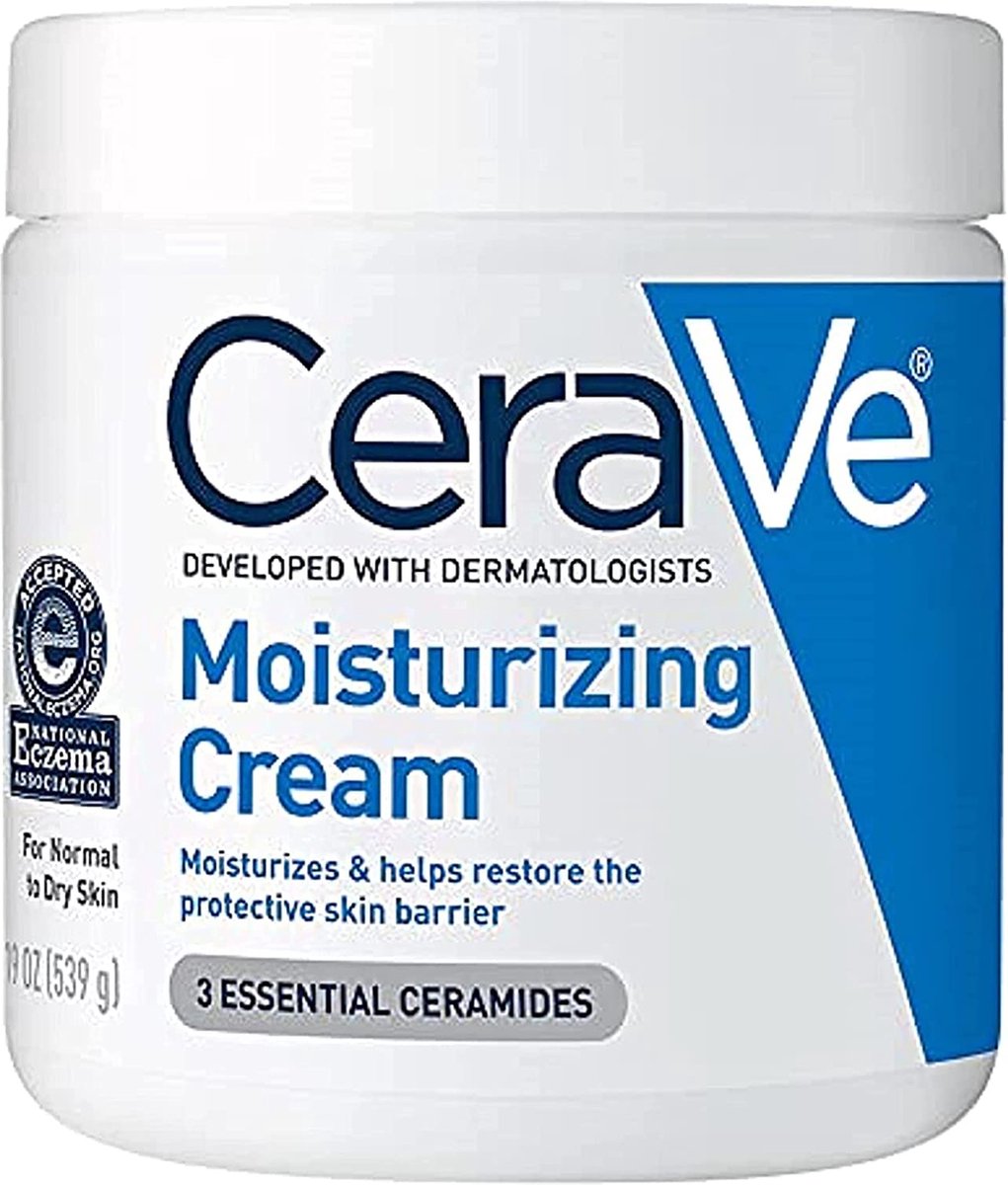 CeraVe - Moisturizing Cream - Bodycrème - droge tot zeer droge huid - 454 g