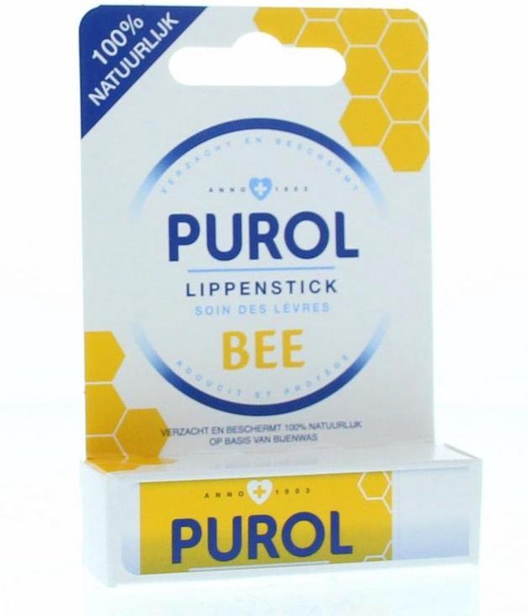 Purol Bee Lippenstick 100% Natuurlijk- 4.8g
