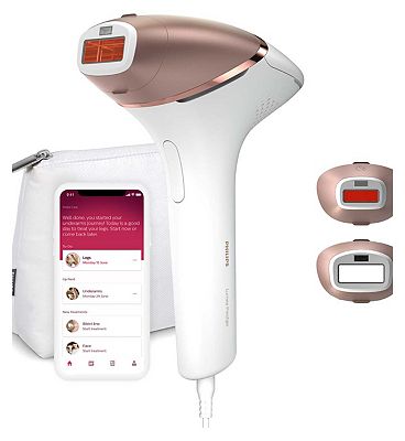 Philips Lumea IPL 8000 Series, corded with 2 attachments for Body and Face BRI945/00