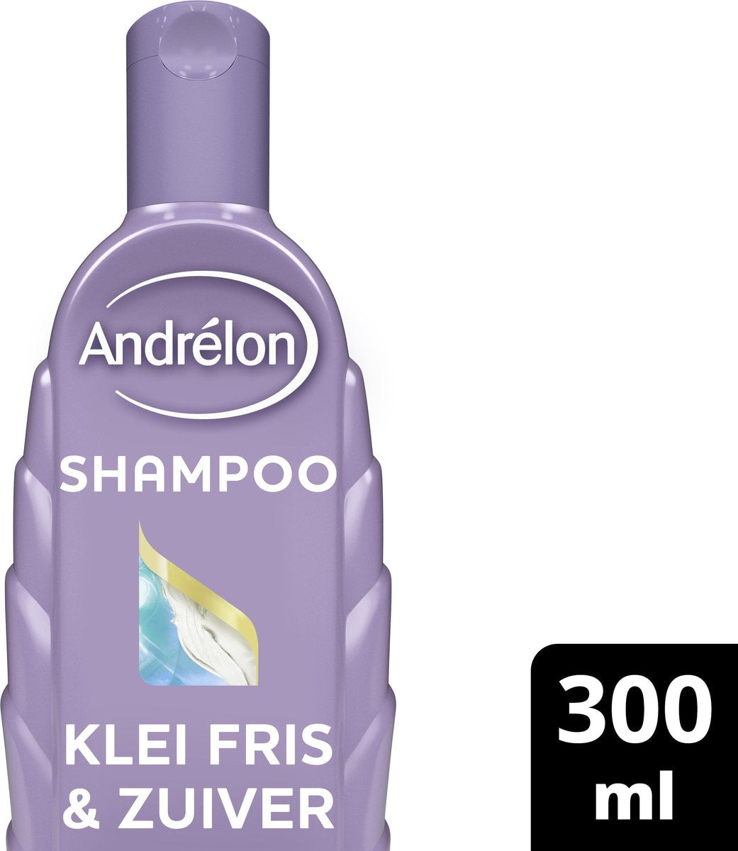Andrélon Klei Fris & Zuiver Shampoo + Conditioner - 5 x 300 ml - Voordeelverpakking