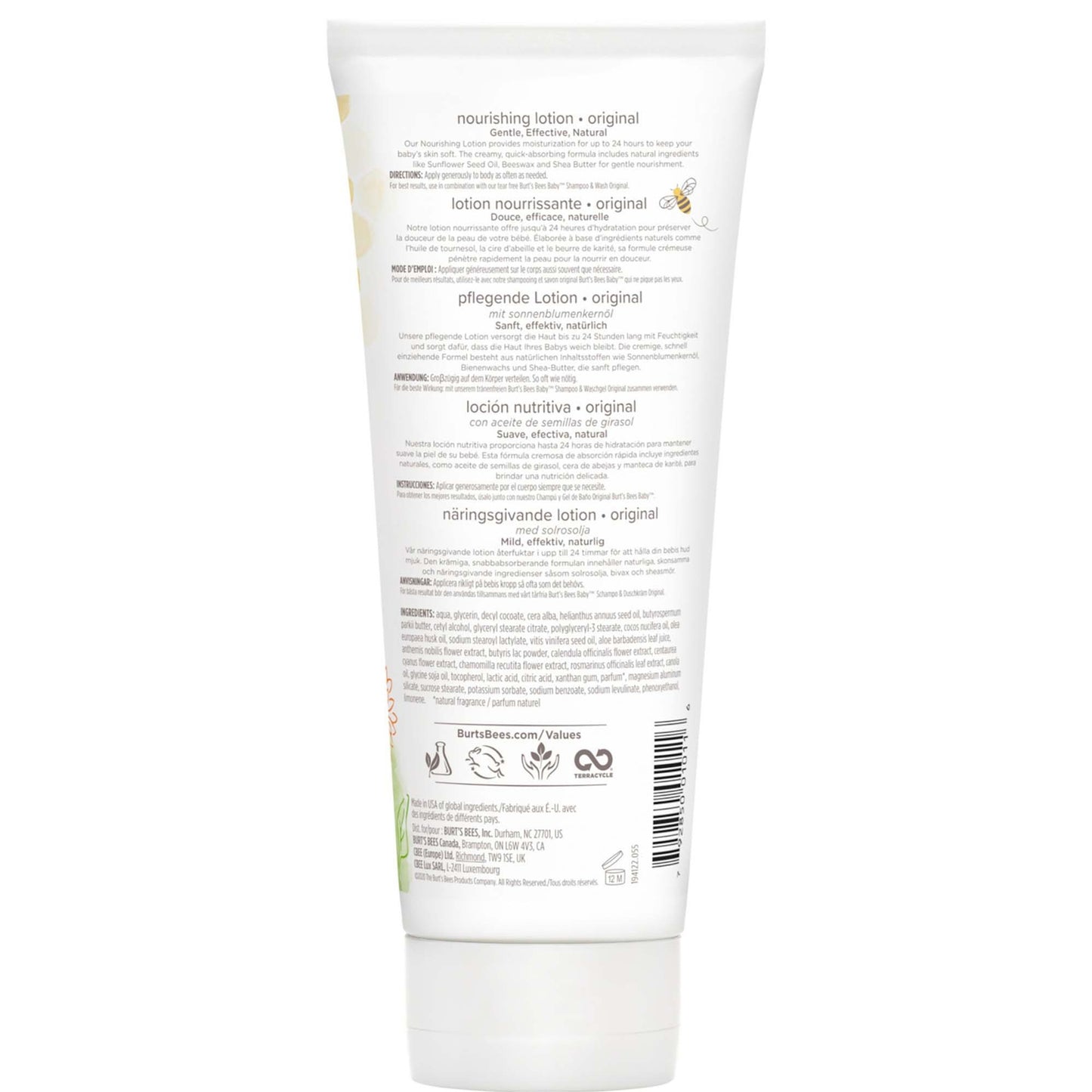 Burt's Bees Baby Bee Original Nourishing Lotion