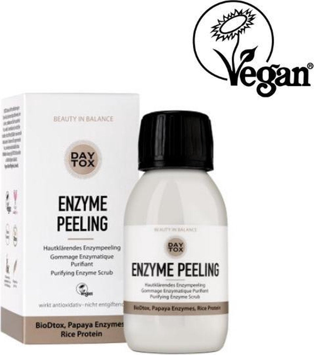 Daytox Peeling Enzyme, 35 g - Maskers Gezicht - Enzyme Peel - Vegan - Made in Germany