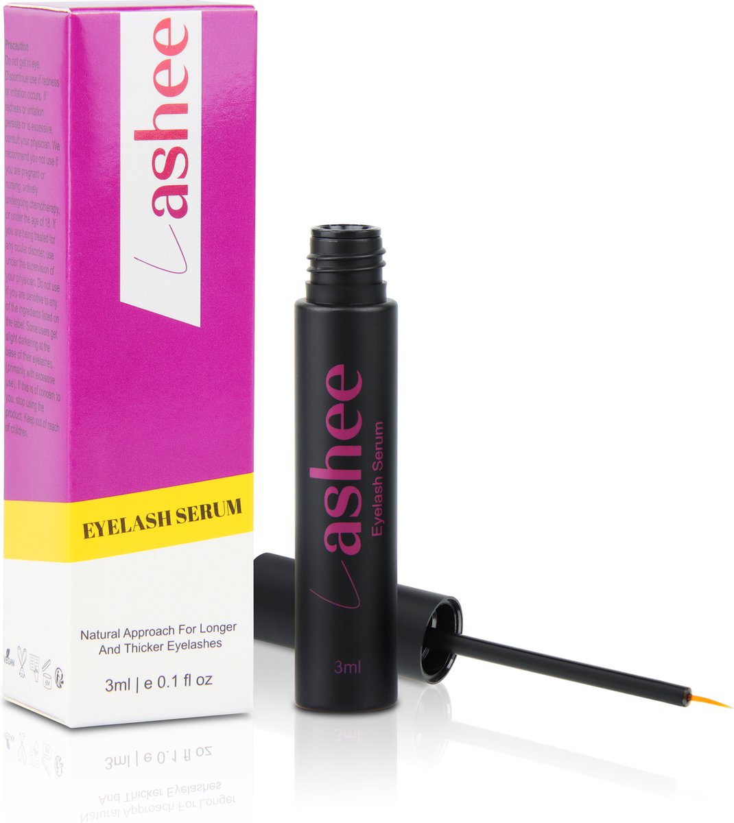 Lashee Advanced Lash Lift - Wimperserum - Wimpergroei - Lash Serum - Volle en Lange Wimpers - Eyelash & Wenkbrauw serum - Geschikt voor gevoelige ogen - Vegan - 3 ml