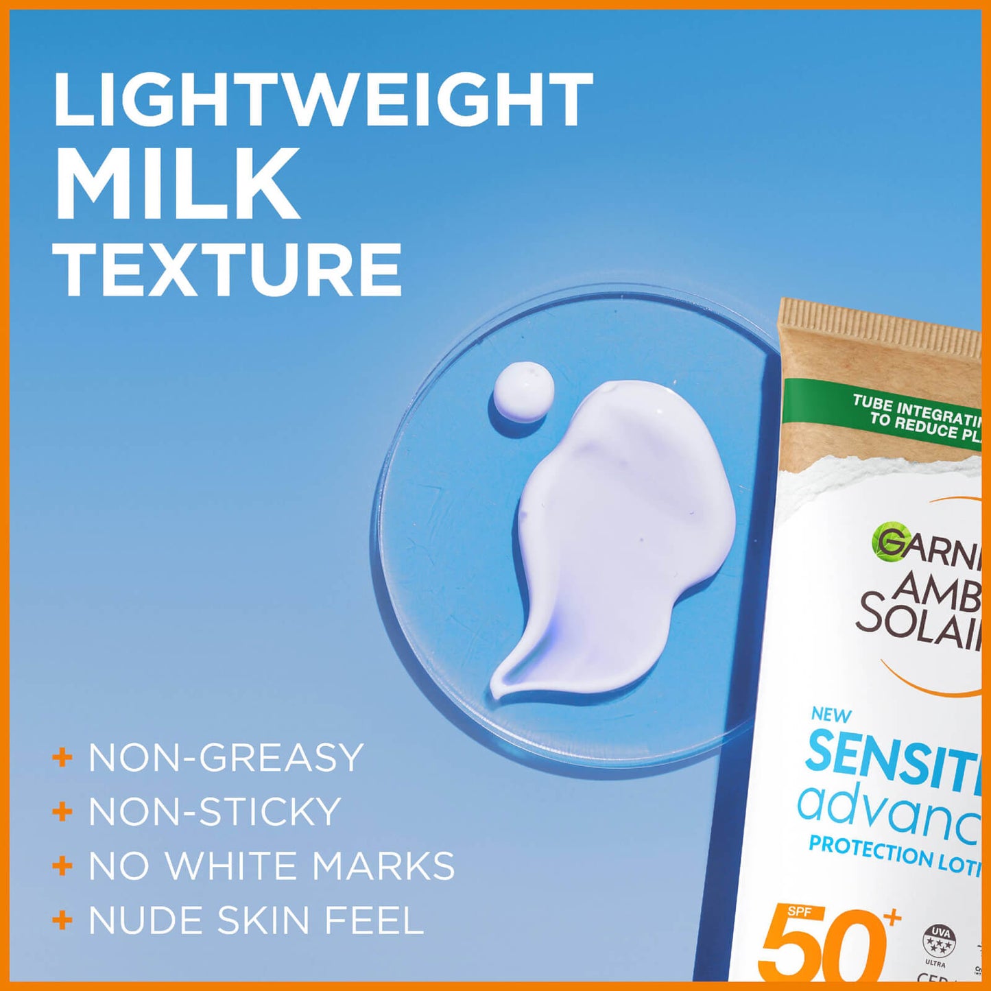 Ambre Solaire Mini Sensitive Hypoallergenic Sun Protection Cream SPF50 50ml
