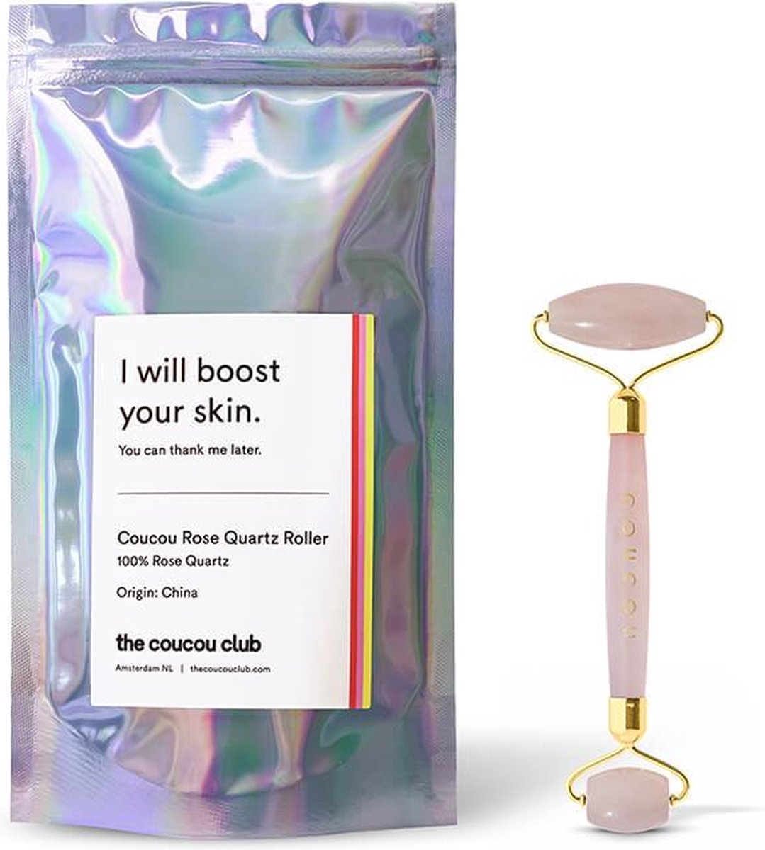 The Coucou Club - Coucou Rose Quartz Roller - 1 st