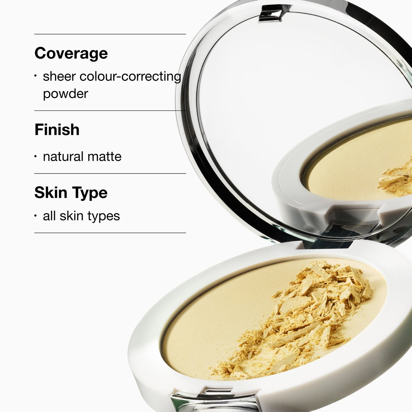 Clinique Redness Solutions Direct Verlichtend Geperst Mineralenpoeder 11,6 g