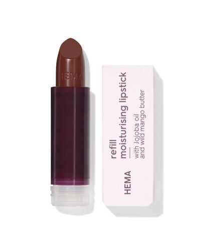 navulling moisturising lipstick 61 cacao brown