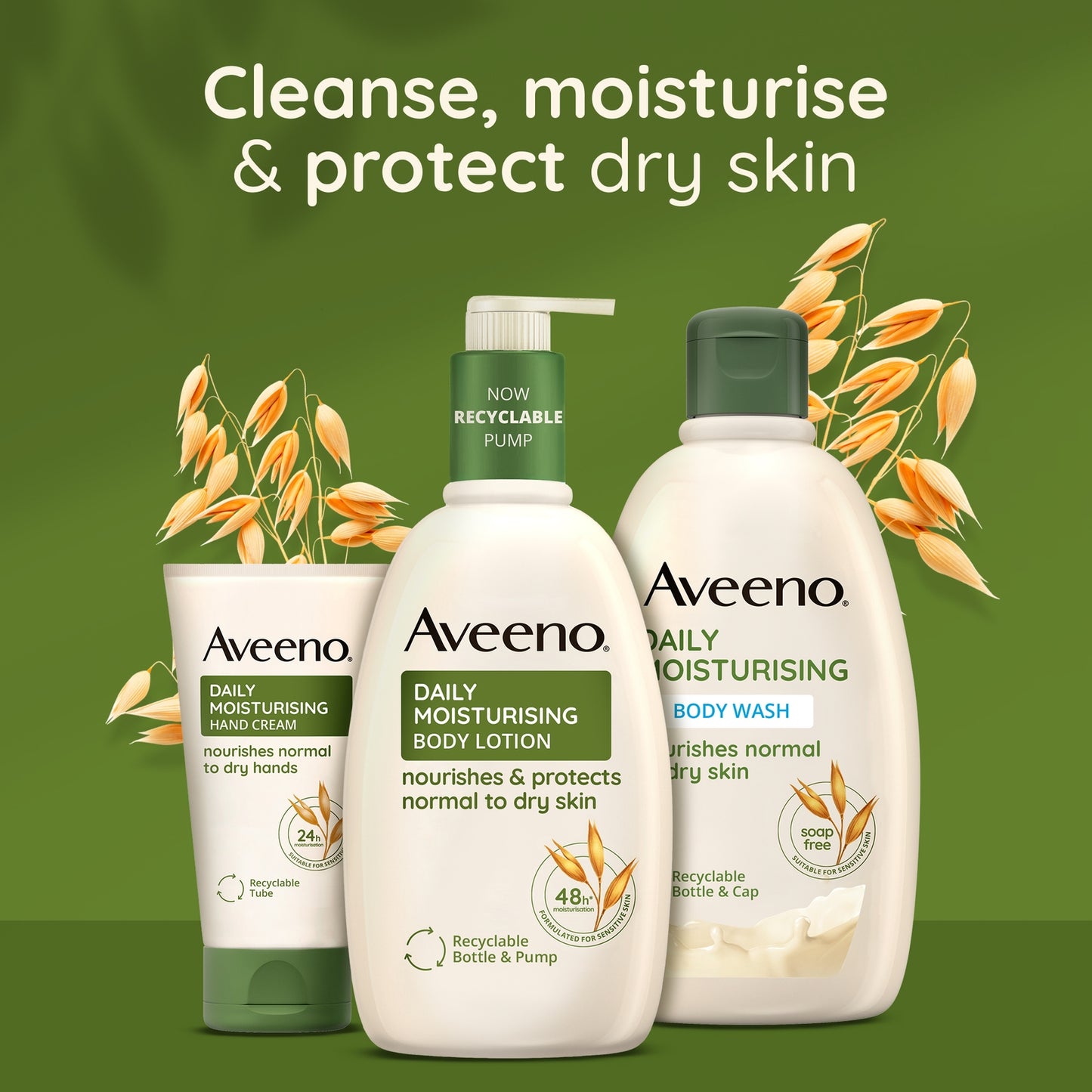 Aveeno Daily Moisturising Wash and Lotion Duo