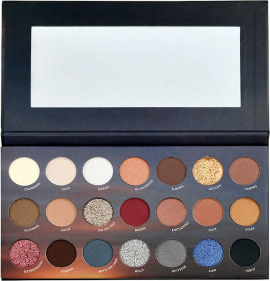 Mak-up - XL make-up pakket - Oogschaduwpalette - Oogschaduw - Keuze uit 21 kleuren - inclusief spiegel - NIEUWE UITGAVEN - BESTSELLER