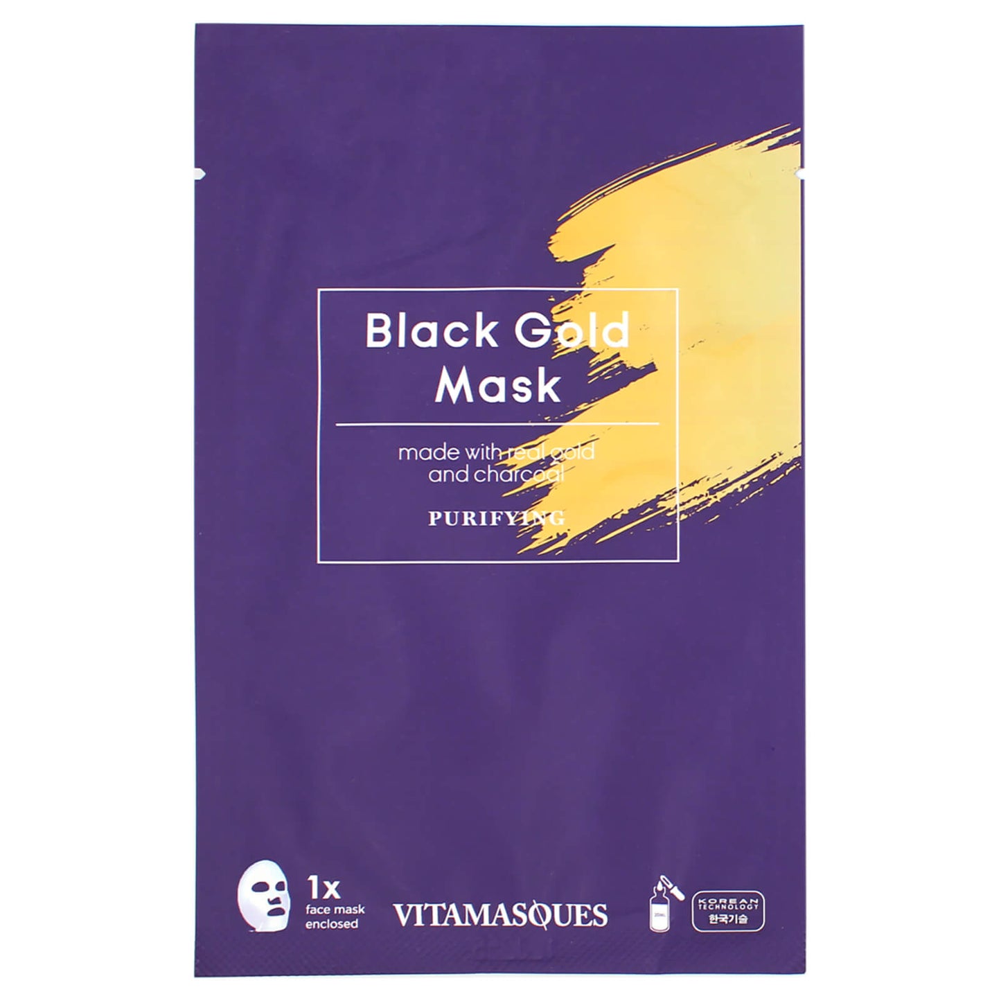 Black Gold Dust Sheet Mask