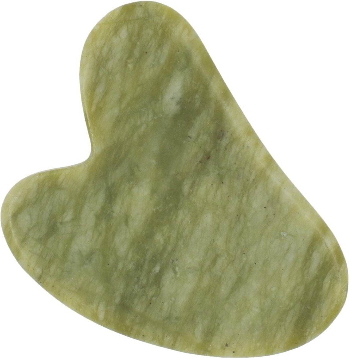 Gua sha - Gezichtsmassage - Face roller - stone - Groen