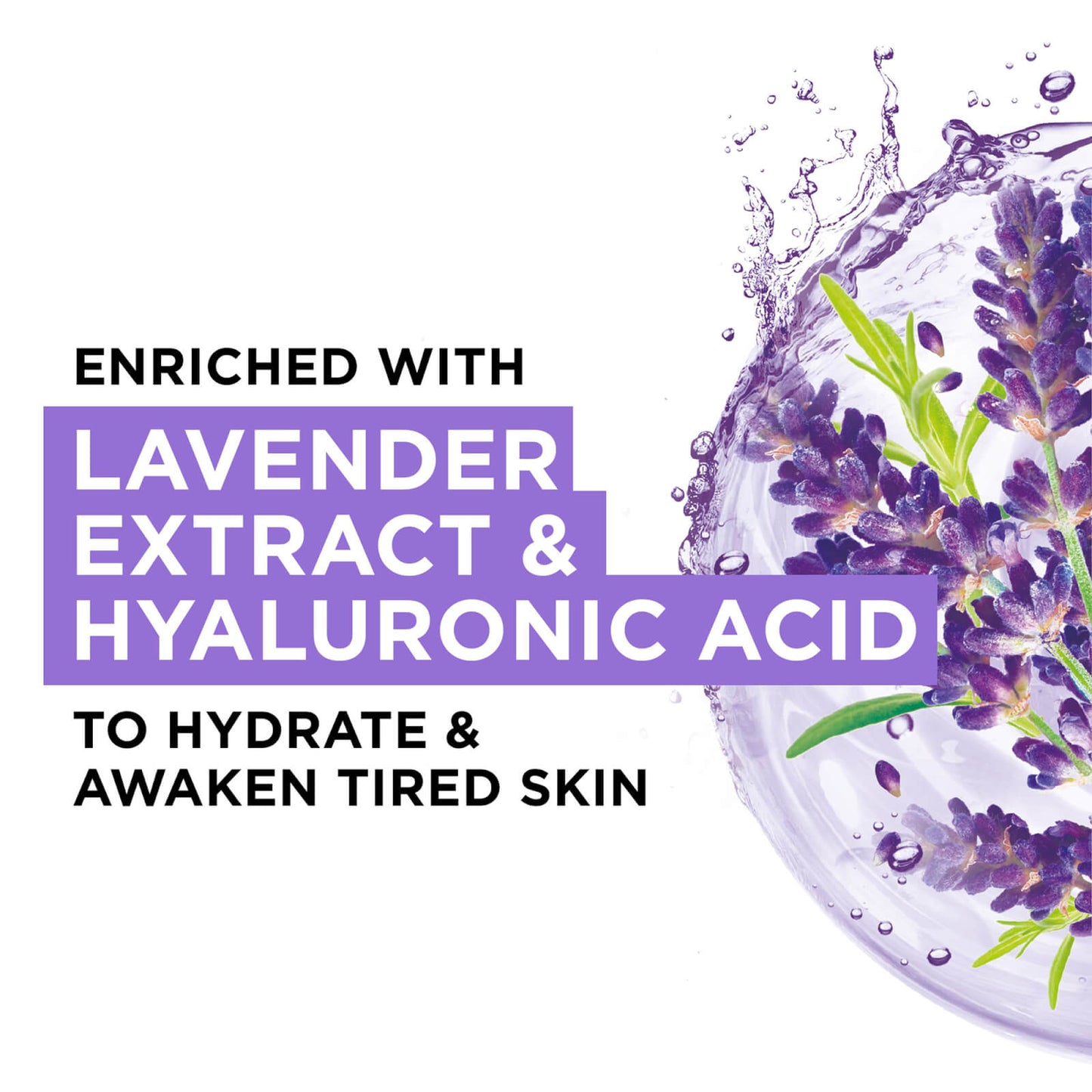 Garnier Moisture Bomb Lavender Hydrating Face Sheet Mask X 3