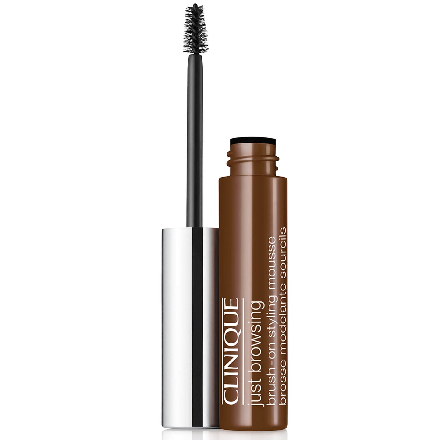 Clinique Just Browsing Brush-On Styling Mousse 2ml (Various Shades) - Deep Brown