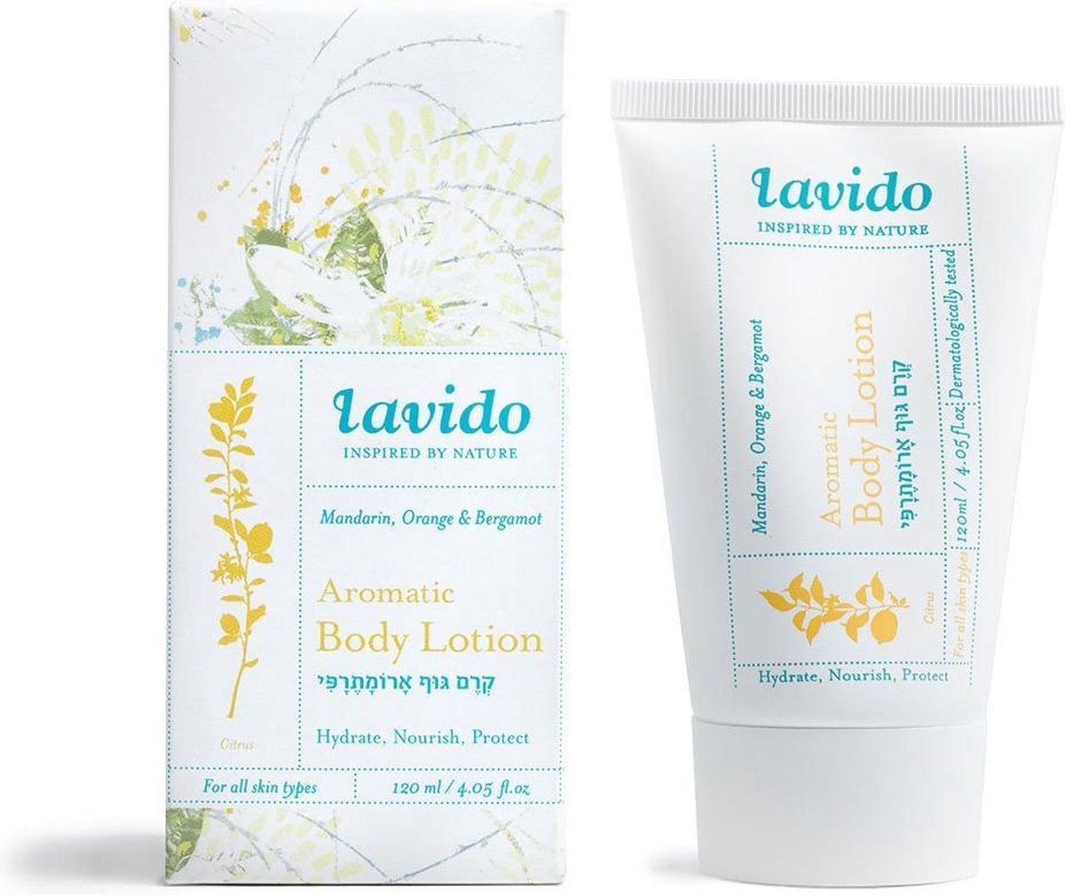 Aromatic Body Lotion – Mandarin Orange & Bergamot 120ml