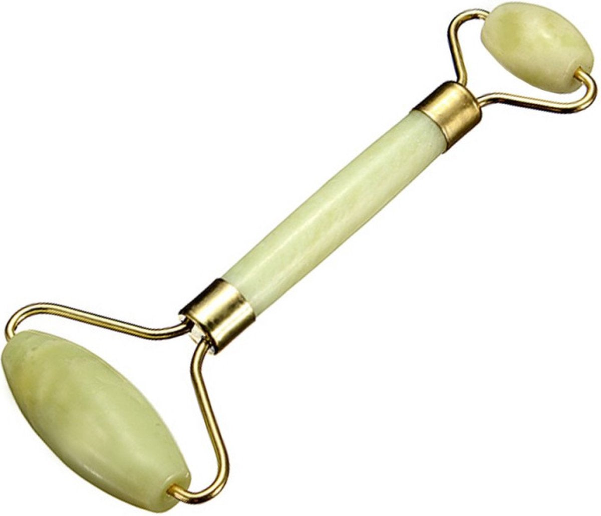 Gezichtsmassage Roller - Groen - Verminderd Rimpels - Jade Roller - Jade natuursteen