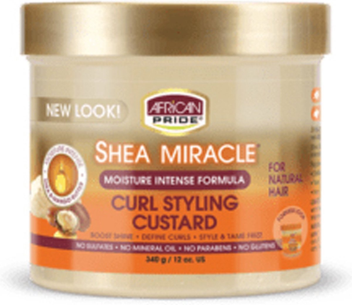 African Pride Shea Butter Miracle Styling Custard 350ml