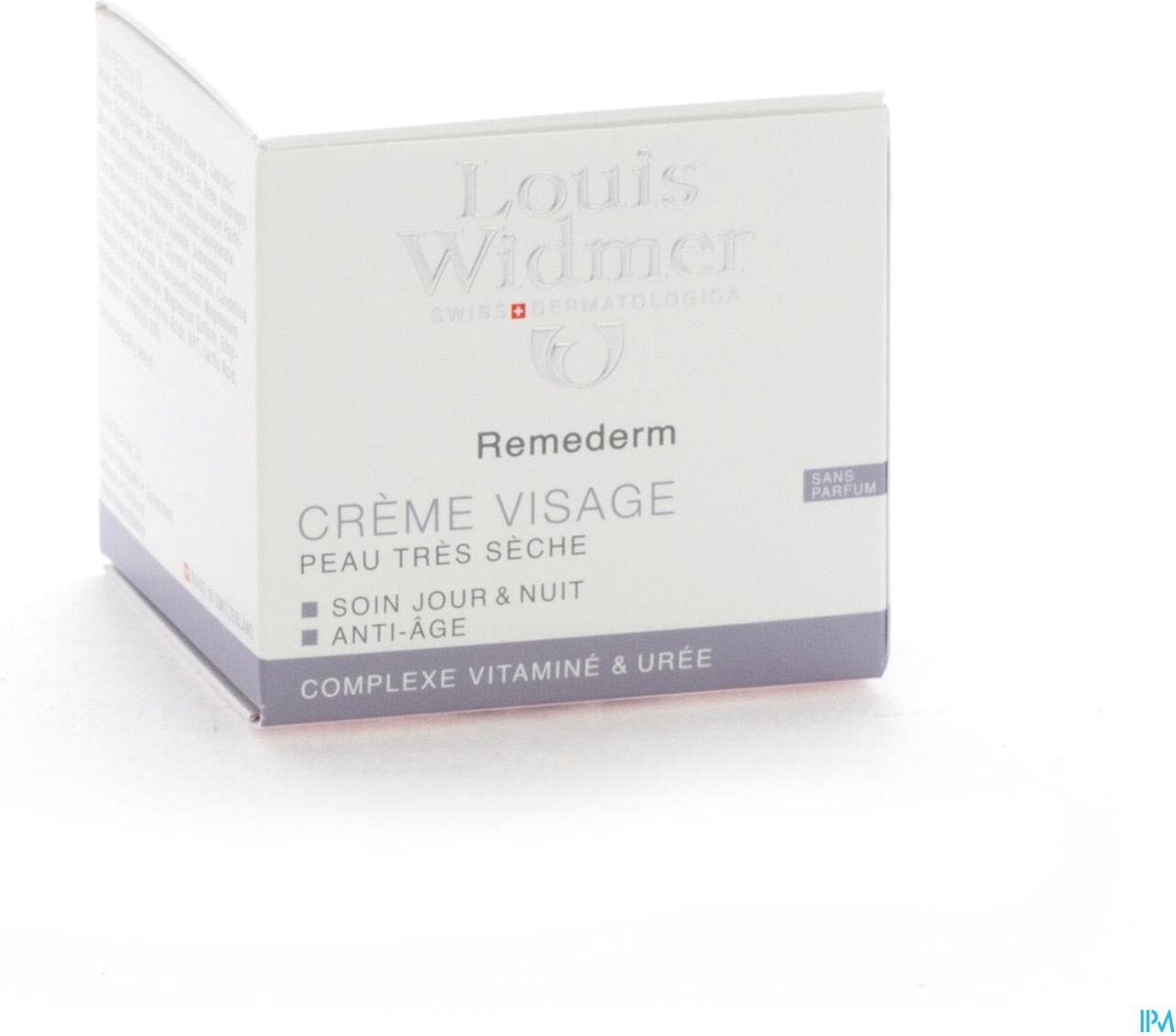 Louis Widmer Dagcrème Remederm Face Cream ZP