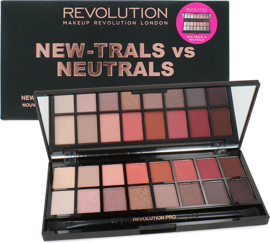 Makeup Revolution Oogschaduw Palette - New-Reals VS Neutrals