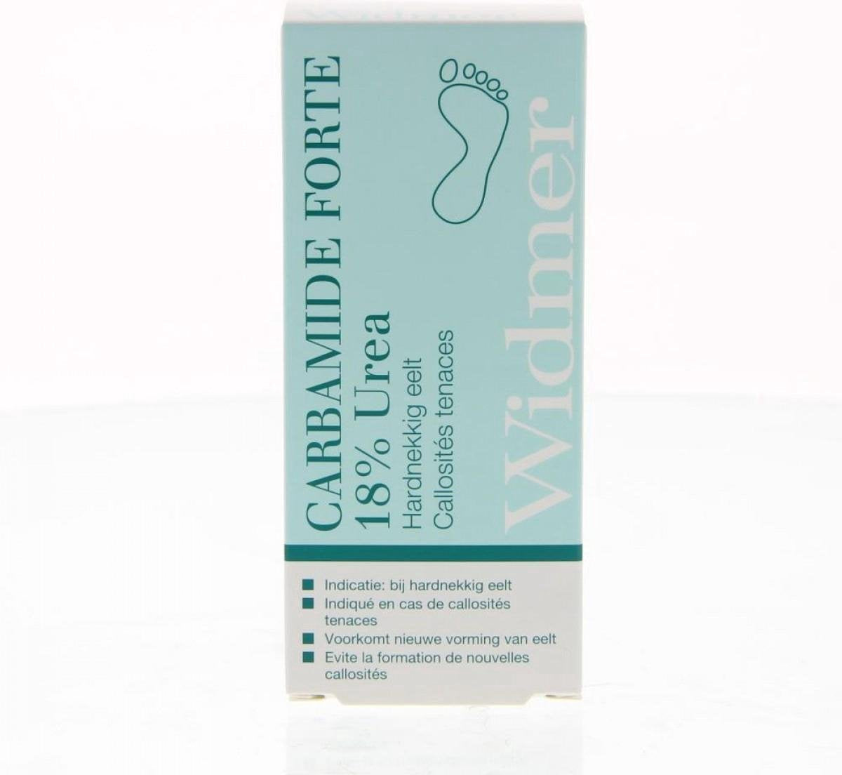 Louis Widmer Carbamid Forte 18% Urea Zonder Parfum Voetencrème 75 ml