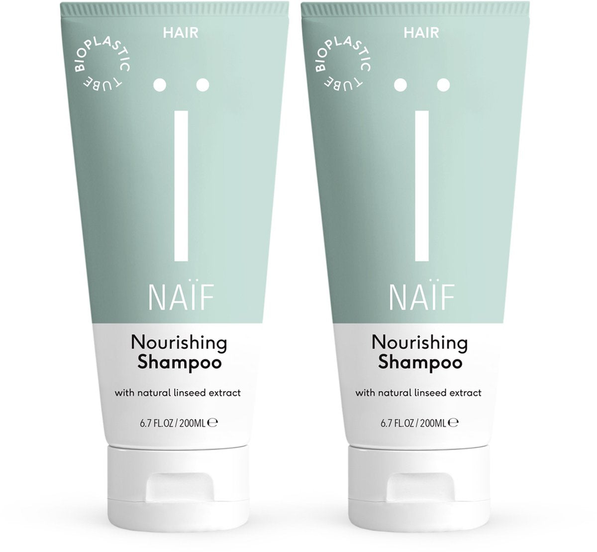 Naïf - Voedende Shampoo - 200ml - Haarverzorging - met Natuurlijke Ingrediënten