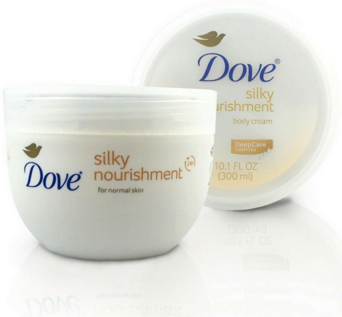 Dove silky nourishment body cream 300 ml