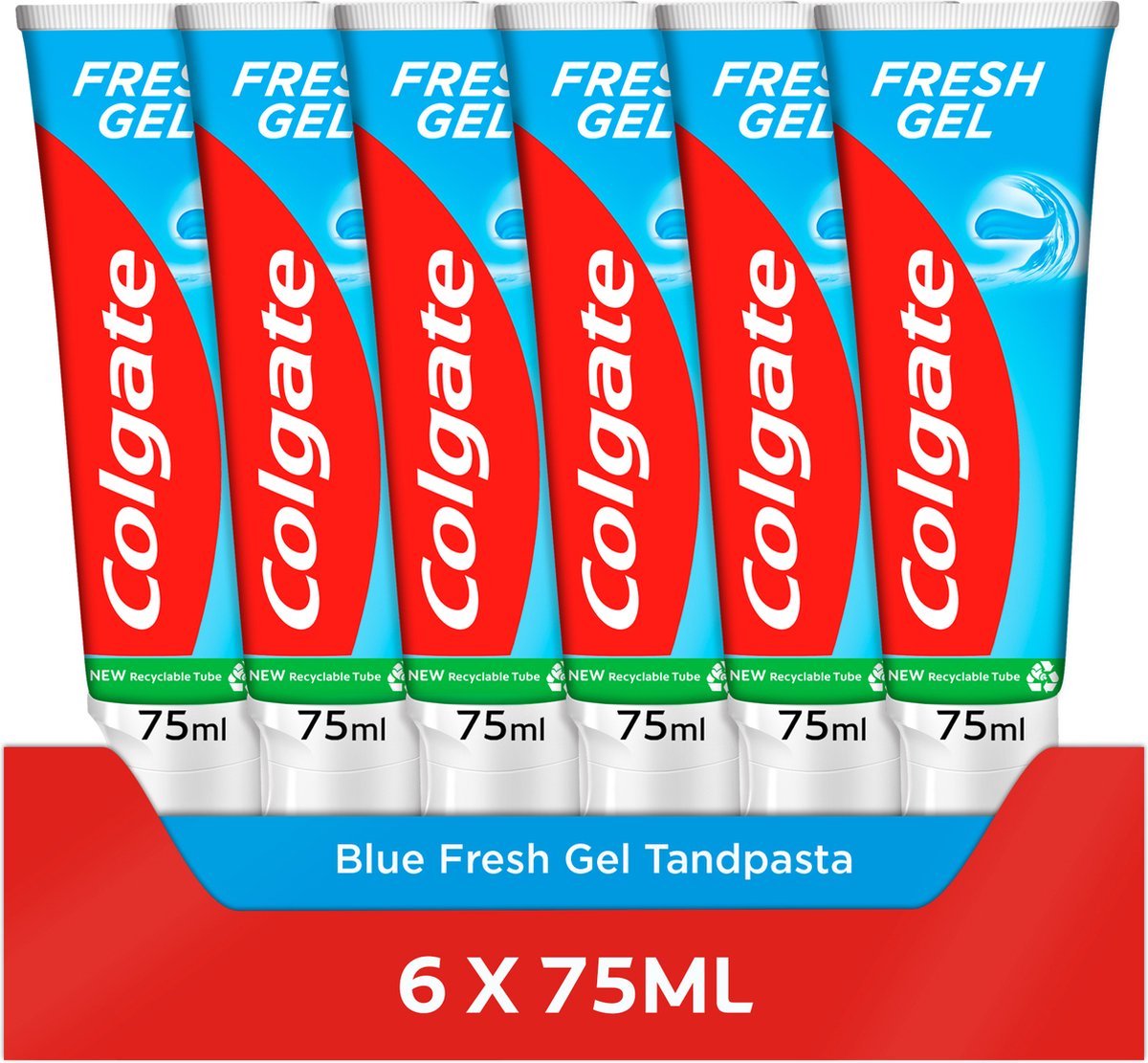 Colgate Tandpasta Fresh Gel - Voordeelverpakking 6 x 75 ml