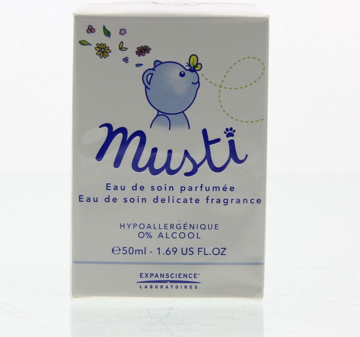 MUSTELA MUSTI EAU DE SOIN SPRAY VERZORGINGSWATER VAPO 50ML