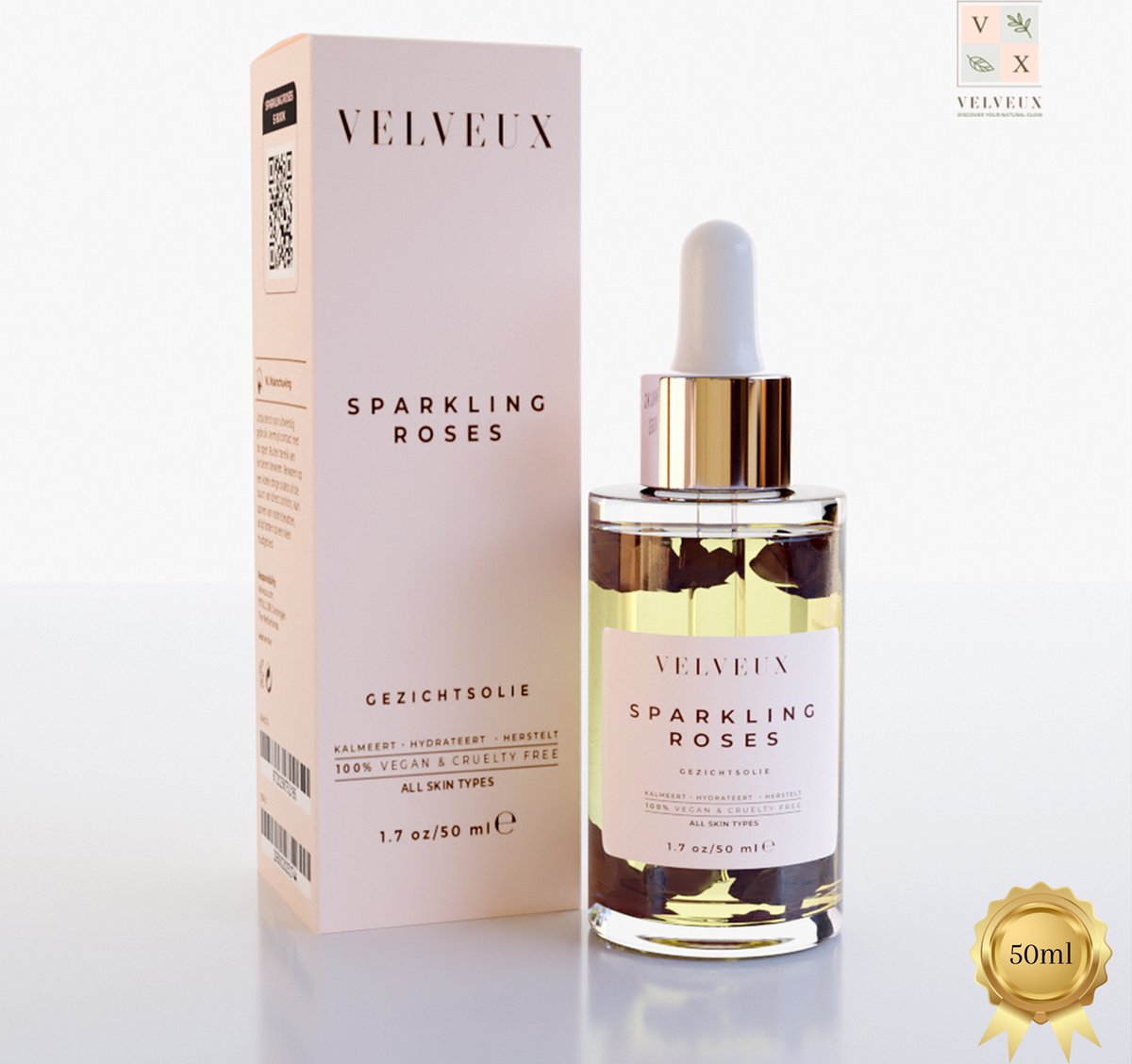 (Basis bundel) Oliva Face Cream & Vit C en Retinol Serum - Vegan & Natuurlijk