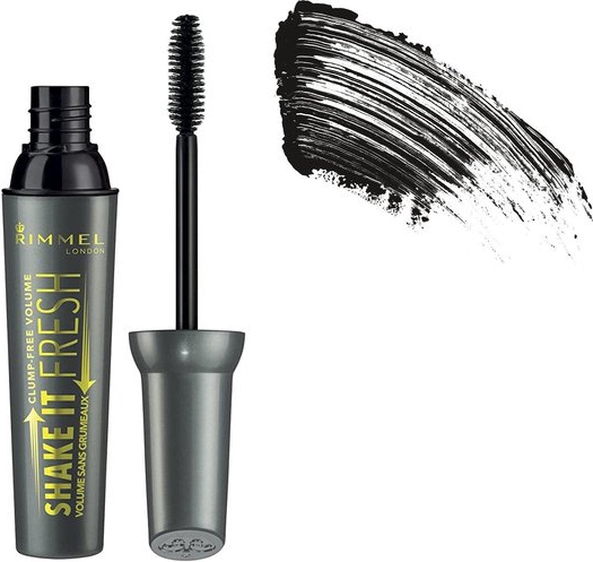 Rimmel London Shake It Fresh - 001 Black - Mascara - Zwart