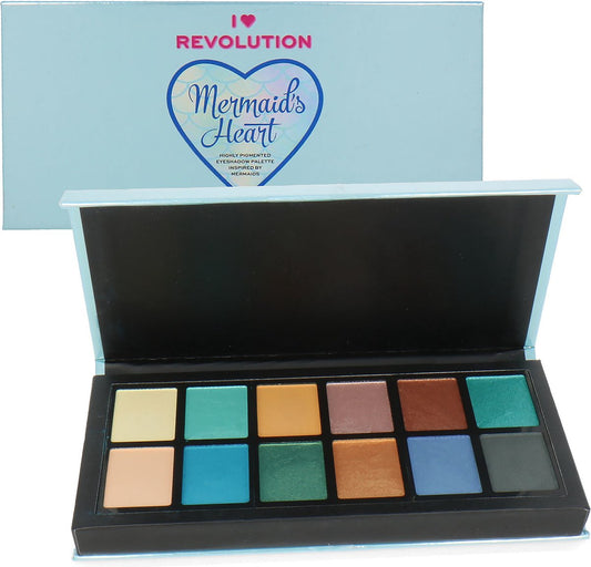 Makeup Revolution I Love Revolution Oogschaduw Palette - Mermaids's Heart