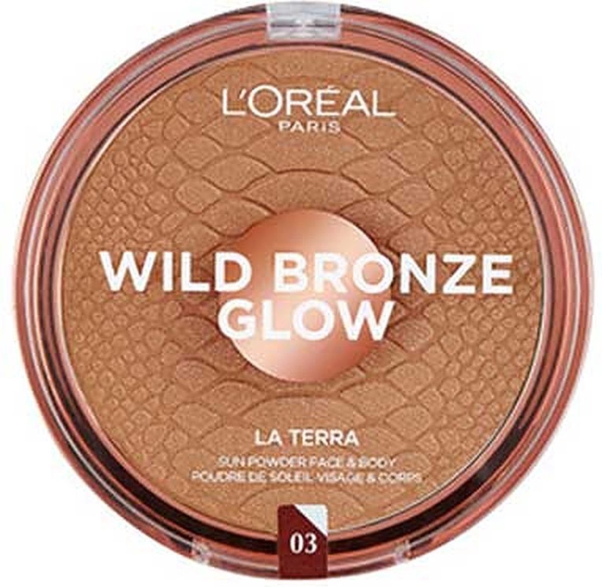 L'Oréal Wild Bronze Glow Face & Body Sun Powder - 03 Medium Bronze