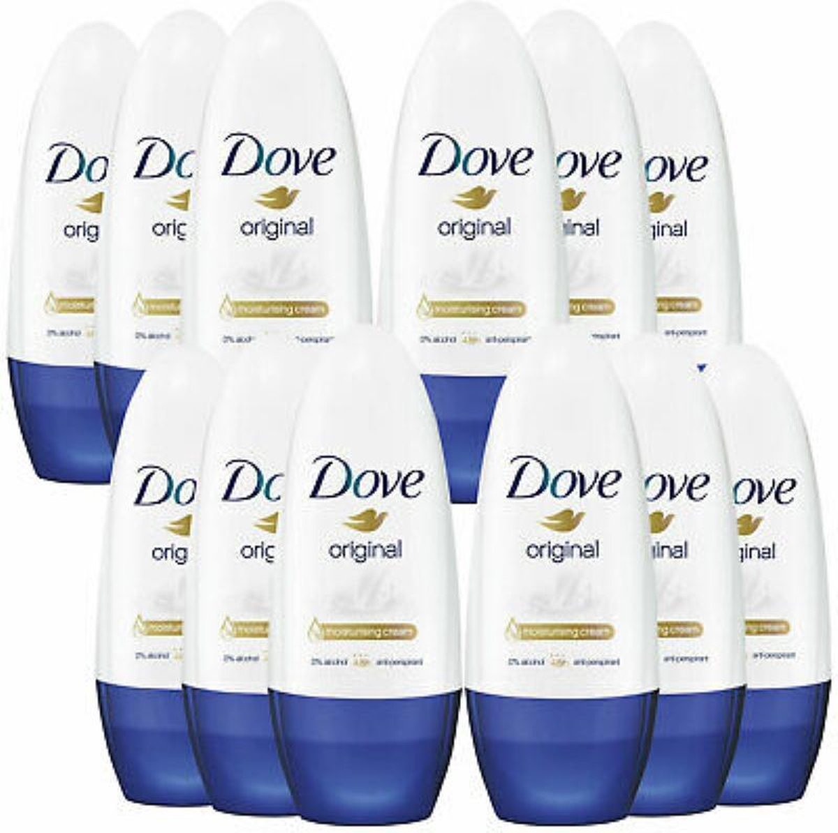 Dove Original Deodorant Roller - 6 x 50 ml - Voordeelverpakking