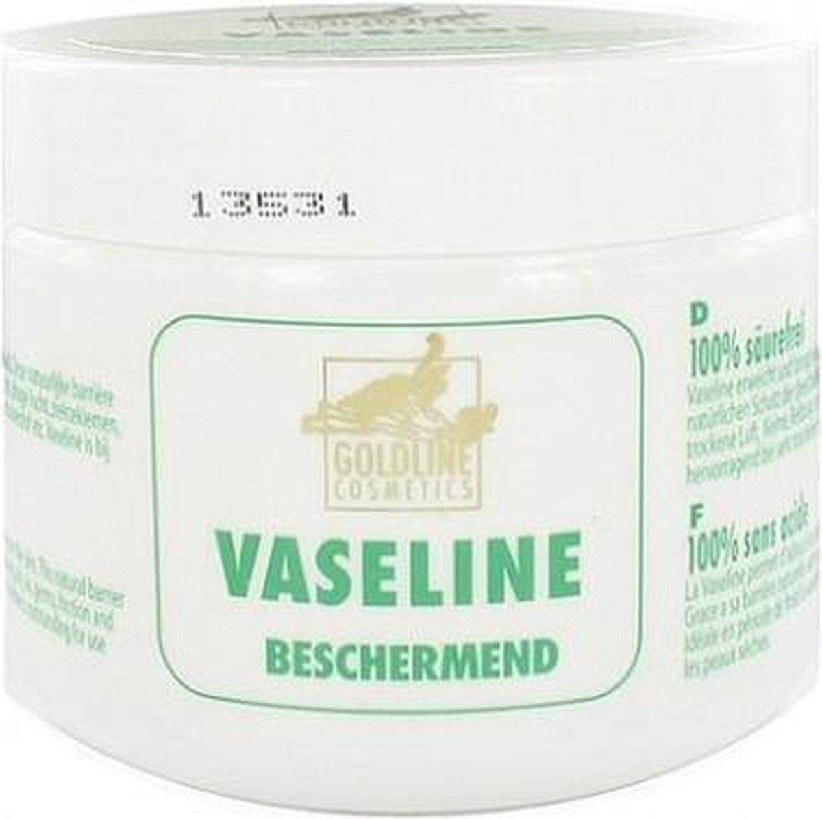 GOLDLINE WITTE VASELINE
