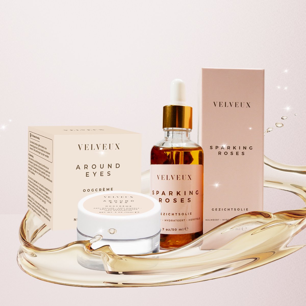 (Basis bundel) Oliva Face Cream & Vit C en Retinol Serum - Vegan & Natuurlijk