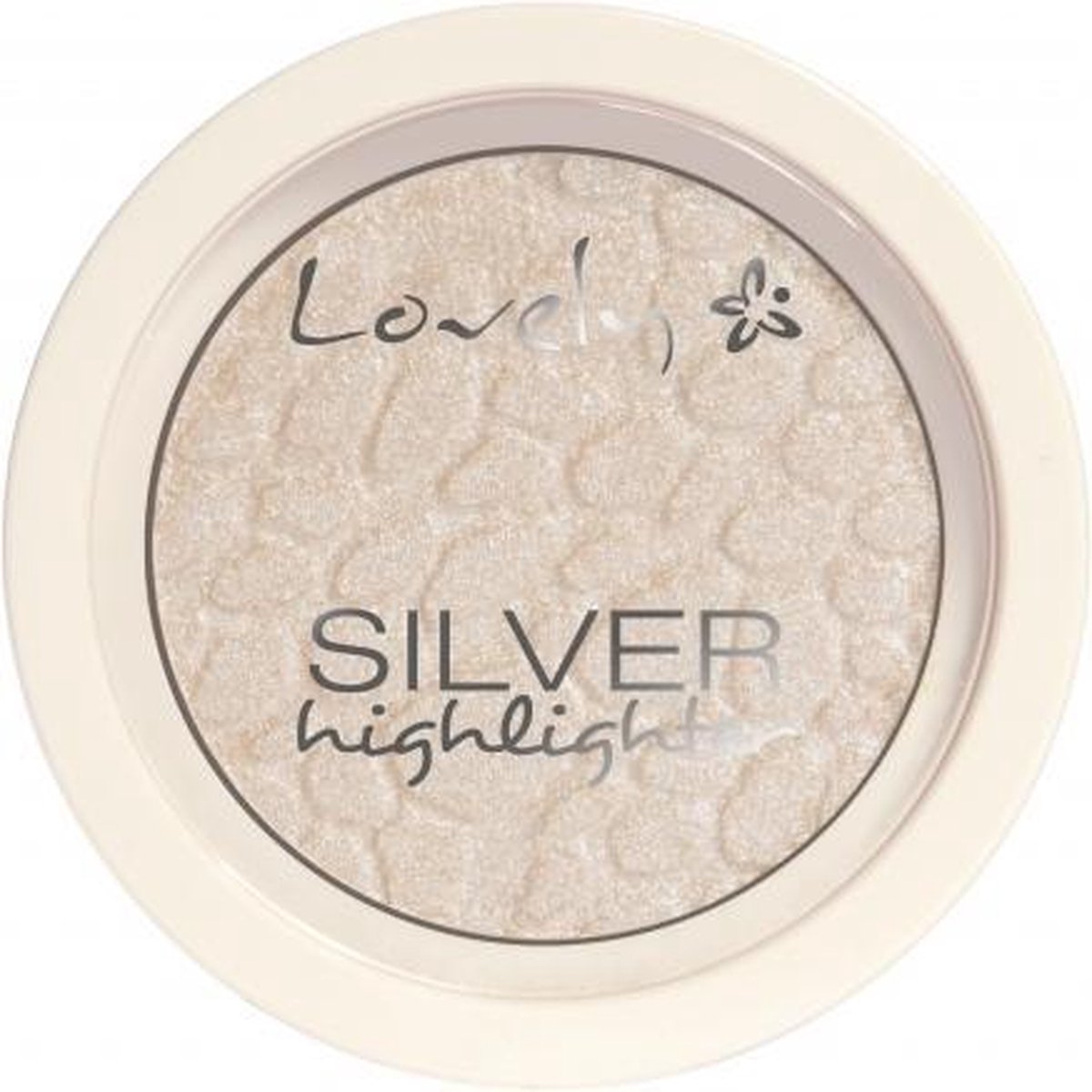 Lovely - Silver Highlighter Illuminating Pudding In Face