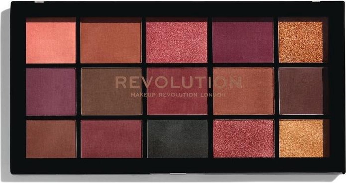 Makeup Revolution - Palette Eye Shadow Re-Loaded (Palette Basic Mattes) 15 X 1.1 G
