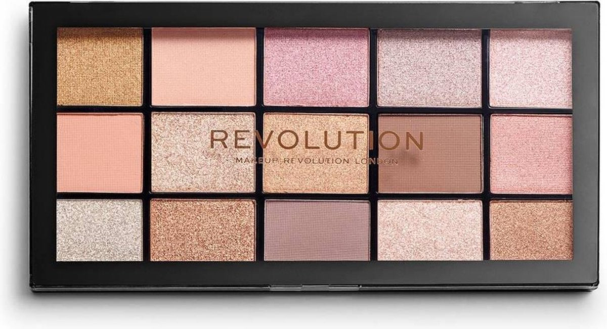 Makeup Revolution - Palette Eye Shadow Re-Loaded (Palette Basic Mattes) 15 X 1.1 G