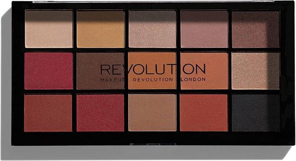 Makeup Revolution - Palette Eye Shadow Re-Loaded (Palette Basic Mattes) 15 X 1.1 G