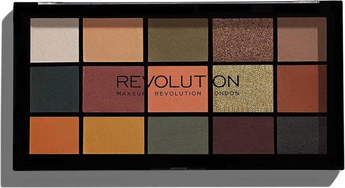 Makeup Revolution - Palette Eye Shadow Re-Loaded (Palette Basic Mattes) 15 X 1.1 G