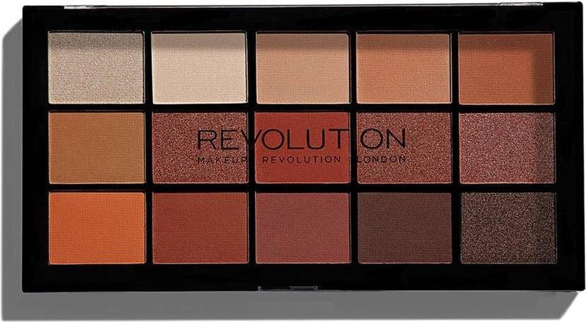 Makeup Revolution - Palette Eye Shadow Re-Loaded (Palette Basic Mattes) 15 X 1.1 G