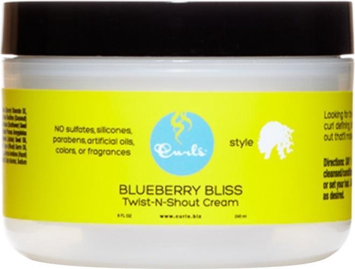 Curls Blueberry Bliss Twist-N-Shout Cream 240 ml