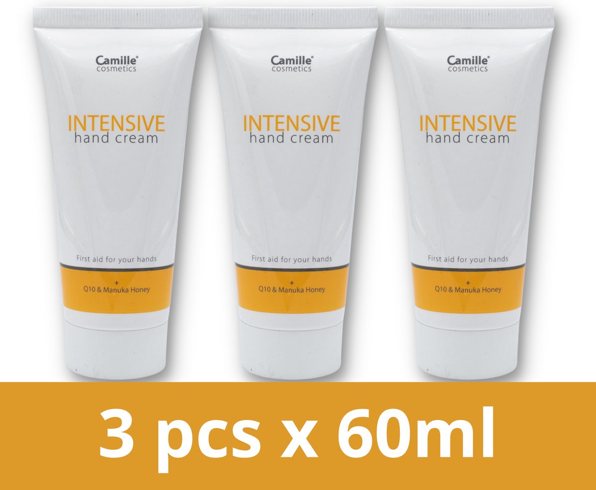 Camille Cosmetics | Intensive hand cream - handcrème - 3 x 60ml