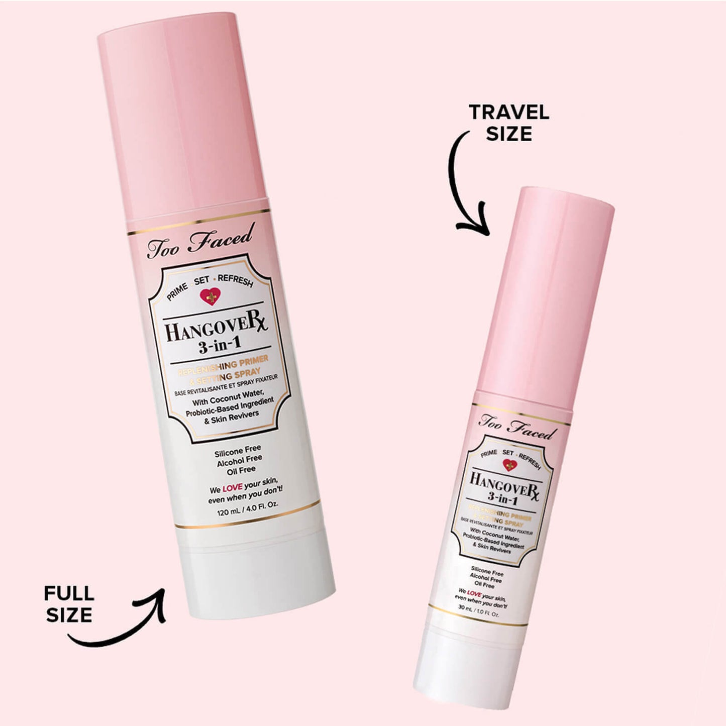 Too Faced Travel Size 3-in1