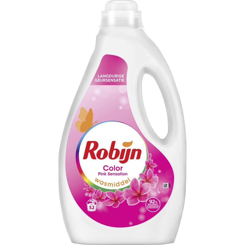 Robijn Pink Sensational Wasmiddel 2600 ML