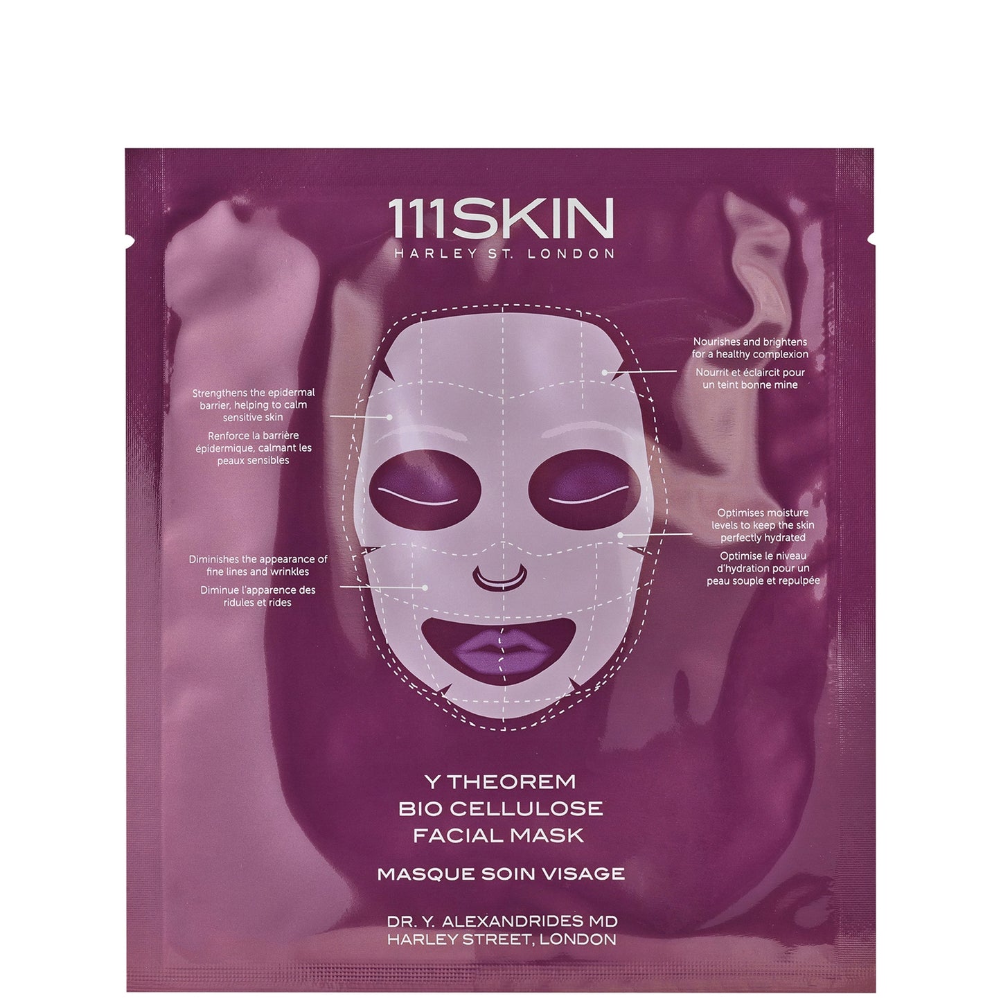 111SKIN Y Theorem Bio Cellulose Facial Mask Single 23ml