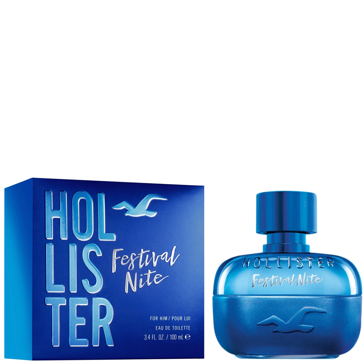 Hollister Men's Festival Nite Eau de Toilette 100ml